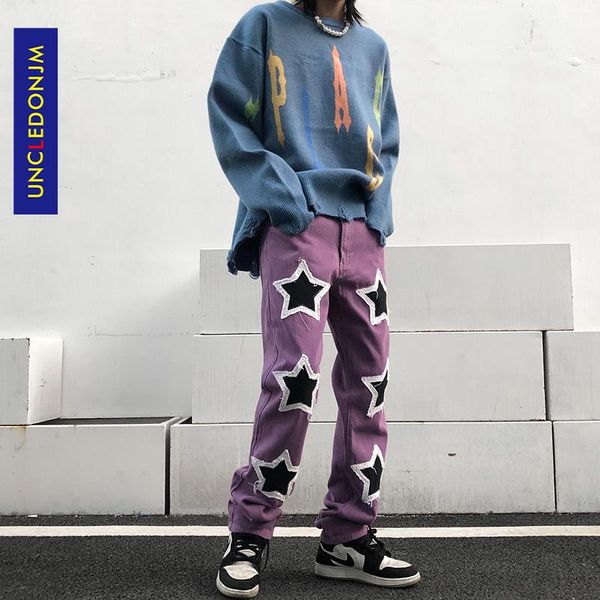 uncledonjm 2021 star patchwork jeans hip hop cargo pants men jogger jeans for men biker me-z71, Blue
uncledonjm 2021 star patchwork jeans hip hop cargo pants men jogger jeans for men biker me-z71, Blue