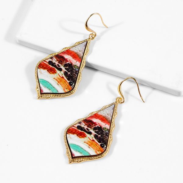 2019 yida new earrings european and american alloy vintage court style earrings abstract painting ear hook yiwu factory direct sales, Golden
2019 yida new earrings european and american alloy vintage court style earrings abstract painting ear hook yiwu factory direct sales, Golden