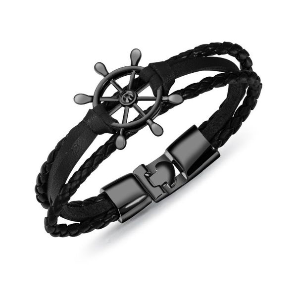 fashion multilayer leather rudder bangles bracelet for man stainless steel handmade jewelry boy gift, Golden;silver
fashion multilayer leather rudder bangles bracelet for man stainless steel handmade jewelry boy gift, Golden;silver