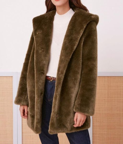 women's fur & faux 2021 winter warm coats jackets women furry cropped jacket turn down collar button cardigan overcoat1, Black
women's fur & faux 2021 winter warm coats jackets women furry cropped jacket turn down collar button cardigan overcoat1, Black