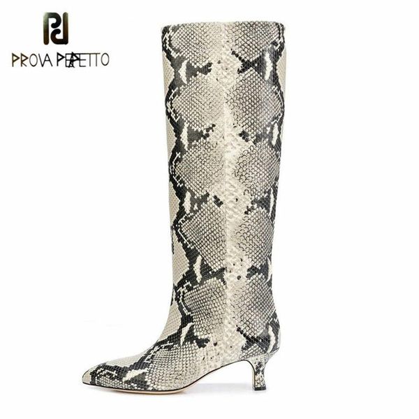 prova perfetto fashion novelty snakeskin women's thigh high boots pointed toe slip-on thin heels vulcanized shoes, Black
prova perfetto fashion novelty snakeskin women's thigh high boots pointed toe slip-on thin heels vulcanized shoes, Black