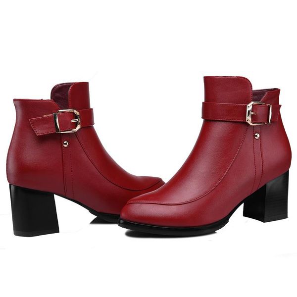new fashion winter boots women tide women short boots thick-heeled high-heeled women's solid color shoes 3-19, Black
new fashion winter boots women tide women short boots thick-heeled high-heeled women's solid color shoes 3-19, Black