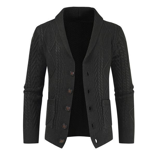 men's v-neck cotton cardigan autumn winter warm soft solid spacious comfortable long sleeve clothes knitted casual male sweaters 201117, White;black
men's v-neck cotton cardigan autumn winter warm soft solid spacious comfortable long sleeve clothes knitted casual male sweaters 201117, White;black