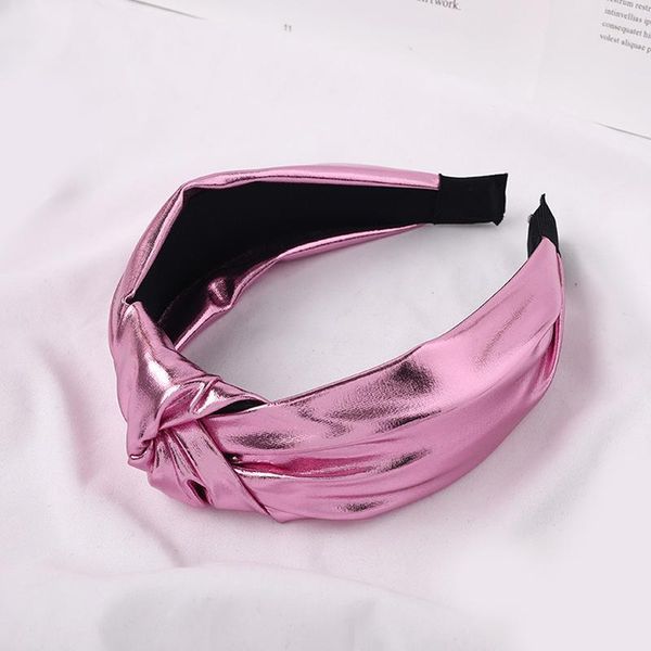 1pc bright color pu leather middle knotted wide headband for women girls solid color head hoop rainbow fashion hair accessories q bbydof
1pc bright color pu leather middle knotted wide headband for women girls solid color head hoop rainbow fashion hair accessories q bbydof