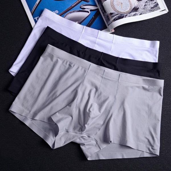 ice silk underwear men fashion men boxer shorts breathable seamless male boxer underpants one piece mens panties lingerie, Black;white
ice silk underwear men fashion men boxer shorts breathable seamless male boxer underpants one piece mens panties lingerie, Black;white