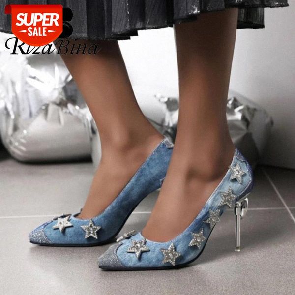 rizabina women pumps fashion crystals slip on high heel shoes women new design shoes thin heels footwear size 32-43 #9a5g
rizabina women pumps fashion crystals slip on high heel shoes women new design shoes thin heels footwear size 32-43 #9a5g