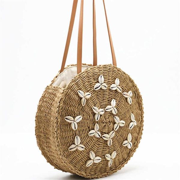 summer ladies handbags round shell hand-woven straw bag bohemian travel vacation beach bag fashion shopping ladies shoulder bags
summer ladies handbags round shell hand-woven straw bag bohemian travel vacation beach bag fashion shopping ladies shoulder bags