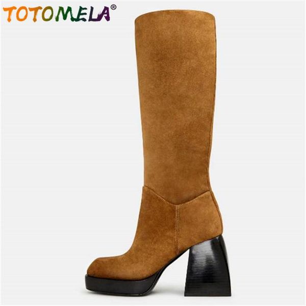 размер totomela plus 34-43 из натуральной кожи ботинок женщин платформы коренастых высоких каблуков колено высоких сапог мода западные зимой, Black
размер totomela plus 34-43 из натуральной кожи ботинок женщин платформы коренастых высоких каблуков колено высоких сапог мода западные зимой, Black