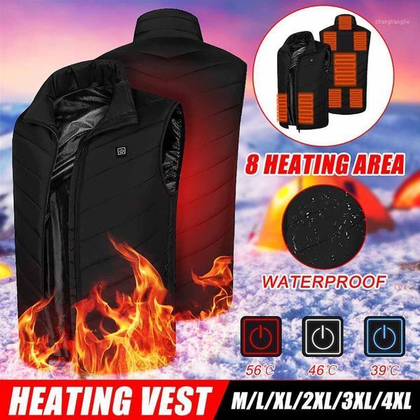 outdoor t-shirts 8 places heated vest men women electric heating jacket thermal clothing camping usb hiking waterproof1, Gray;blue
outdoor t-shirts 8 places heated vest men women electric heating jacket thermal clothing camping usb hiking waterproof1, Gray;blue