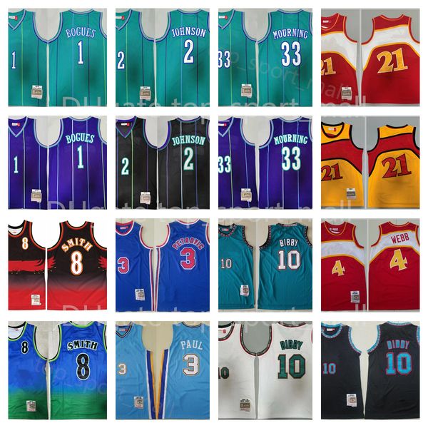 basketball mitchell and ness spud webb jersey tyrone muggsy bogues larry johnson alonzo mourning chris paul steve smith michael mike bibby d, Black
basketball mitchell and ness spud webb jersey tyrone muggsy bogues larry johnson alonzo mourning chris paul steve smith michael mike bibby d, Black