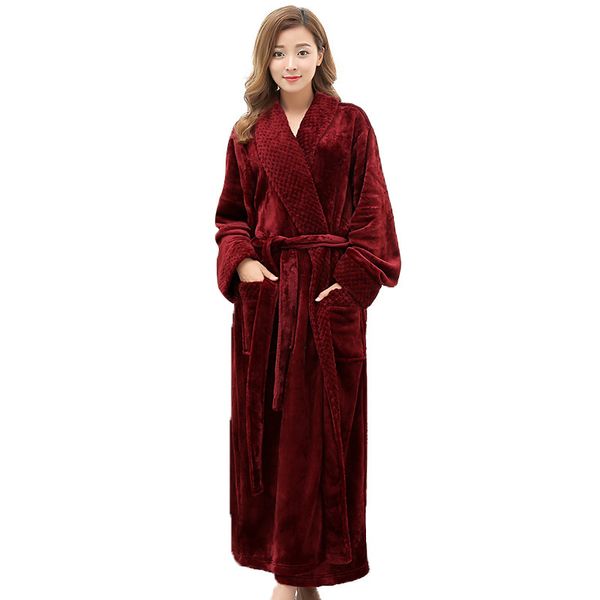 2021 new style women's autumn winter warm terry kimono thicken nightgown v neck long sleeve with sashes ladies bath robes nkg3, Black;red
2021 new style women's autumn winter warm terry kimono thicken nightgown v neck long sleeve with sashes ladies bath robes nkg3, Black;red