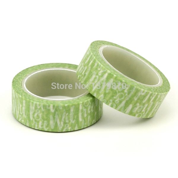 custom unique design wild lifes washi tape 15mm*10meters for planner scrapbooking words on green decorative masking tapes
custom unique design wild lifes washi tape 15mm*10meters for planner scrapbooking words on green decorative masking tapes
