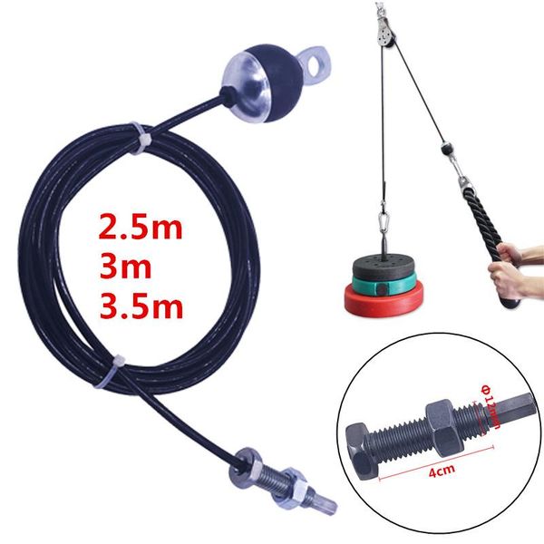 5mm thickness heavy duty steel wire rope for home gym fitness cable pulley machine system accessories tricep muscle training
5mm thickness heavy duty steel wire rope for home gym fitness cable pulley machine system accessories tricep muscle training