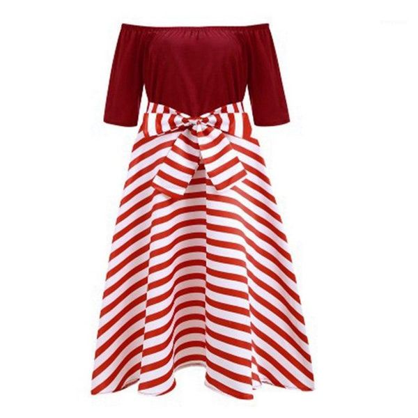 europe and the united states retro women's word collar sleeve stitching stripes skirt dress 5xl1, Black;gray
europe and the united states retro women's word collar sleeve stitching stripes skirt dress 5xl1, Black;gray