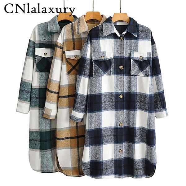 2020 autumn winter women vintage green plaid trench coat woolen jacket casual warm overcoat fashion long coats casaco feminino, Black;brown
2020 autumn winter women vintage green plaid trench coat woolen jacket casual warm overcoat fashion long coats casaco feminino, Black;brown