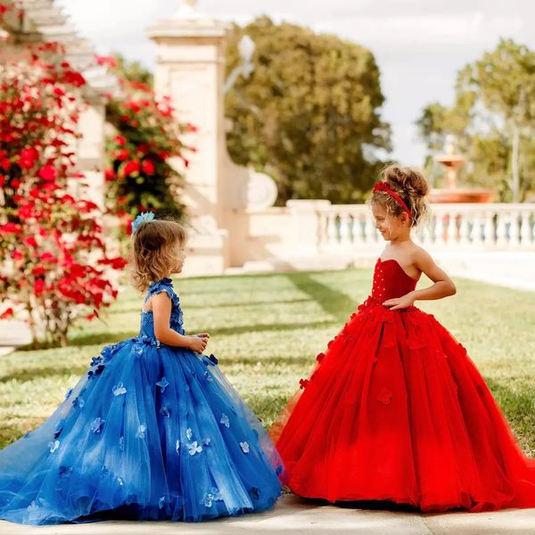 royal blue little flower girls dresses short sleeve princess kids first communion gown floor length toddler christening dress, White;blue
royal blue little flower girls dresses short sleeve princess kids first communion gown floor length toddler christening dress, White;blue