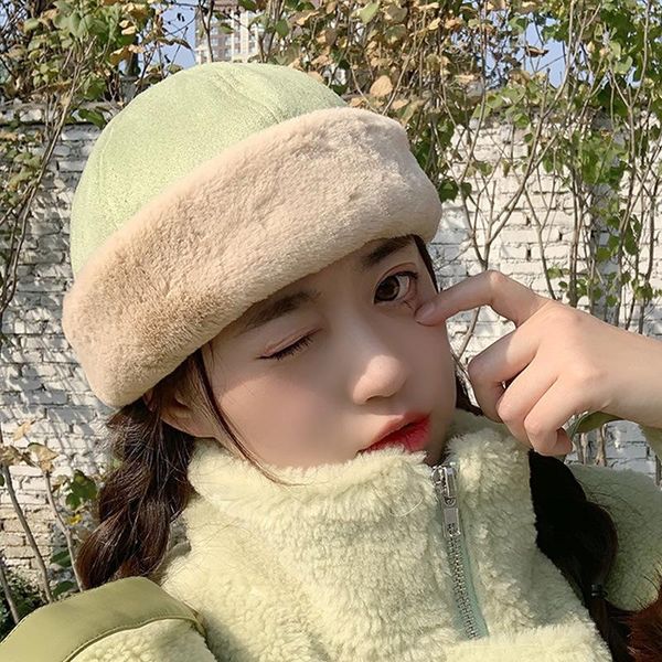 beanie/skull caps winter hats for women thick bonnet female solid colors cap skulls beanies short curling spring, Blue;gray
beanie/skull caps winter hats for women thick bonnet female solid colors cap skulls beanies short curling spring, Blue;gray