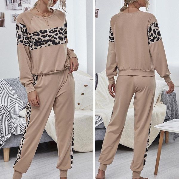 women 2 piece outfits leopard print long sleeve pullover sweatshirts pants set and pants tracksuit khaki, Gray
women 2 piece outfits leopard print long sleeve pullover sweatshirts pants set and pants tracksuit khaki, Gray