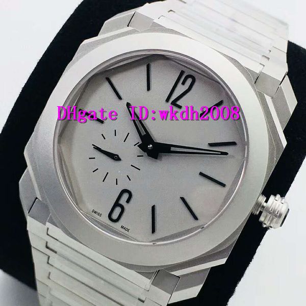 102713 luxury mens watch swiss 9015 automatic mechanical 28800 vph sapphire titanium mens wristwatch octagonal dial waterproof, Slivery;brown
102713 luxury mens watch swiss 9015 automatic mechanical 28800 vph sapphire titanium mens wristwatch octagonal dial waterproof, Slivery;brown