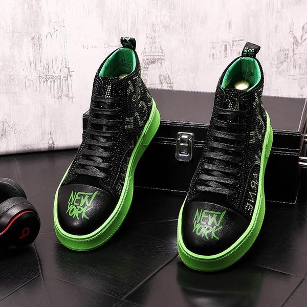 luxury designer new men rhinestone text high- causal loafers flat platform prom shoes male hip hop skateboard walk sneakers, Black
luxury designer new men rhinestone text high- causal loafers flat platform prom shoes male hip hop skateboard walk sneakers, Black