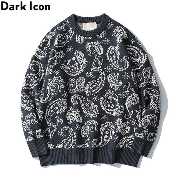 men's sweaters dark bandana sweater men women knitwear pullover streetwear male clothes, White;black
men's sweaters dark bandana sweater men women knitwear pullover streetwear male clothes, White;black