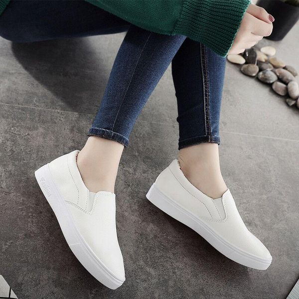 35-40 size spring/autumn women shoe easy match sport students flat basic shoe shallow causal flat white shoes round toe, Black 
35-40 size spring/autumn women shoe easy match sport students flat basic shoe shallow causal flat white shoes round toe, Black