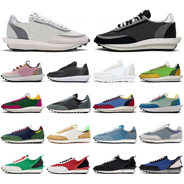 ldv waffle men women running shoes black white grey varsity blue metallic silver green platform mens trainers breathable sports sneaker, White;red
ldv waffle men women running shoes black white grey varsity blue metallic silver green platform mens trainers breathable sports sneaker, White;red