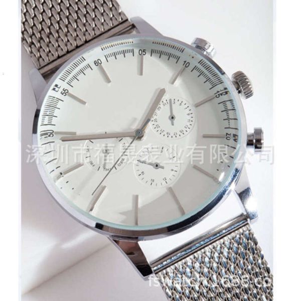 oem simple model men's fake current 6-pin leisure metal mesh ribbon watch, waterproof, Slivery;brown
oem simple model men's fake current 6-pin leisure metal mesh ribbon watch, waterproof, Slivery;brown