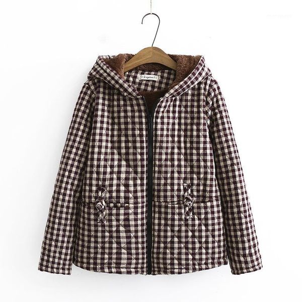 women's down & parkas oversize women's parka winter warm 2021 plaid short padded jacket loose fleece liner coat1, Black
women's down & parkas oversize women's parka winter warm 2021 plaid short padded jacket loose fleece liner coat1, Black