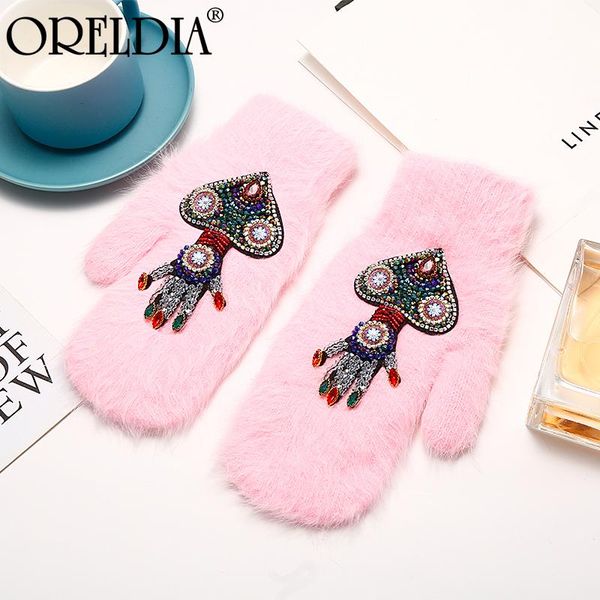 five fingers gloves ladies winter crystal ocs hair female double-sided warm full finger christmas gift accessories 2021, Blue;gray
five fingers gloves ladies winter crystal ocs hair female double-sided warm full finger christmas gift accessories 2021, Blue;gray