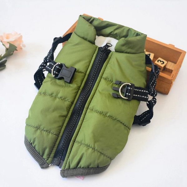 dog apparel winter coat skiing costume sleeveless cotton padded vest with durable chest strap harness coat1
dog apparel winter coat skiing costume sleeveless cotton padded vest with durable chest strap harness coat1