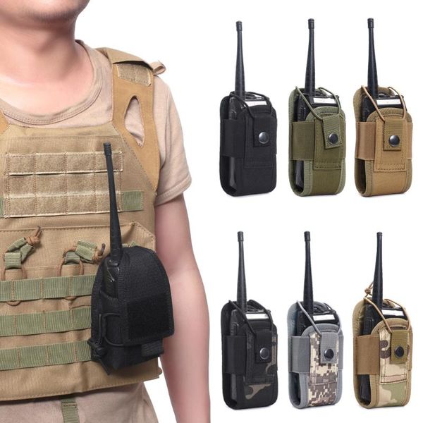 tactical molle radio walkie talkie pouch waist bag holder pocket interphone holster carry bag for outdoor sports camping hunting
tactical molle radio walkie talkie pouch waist bag holder pocket interphone holster carry bag for outdoor sports camping hunting