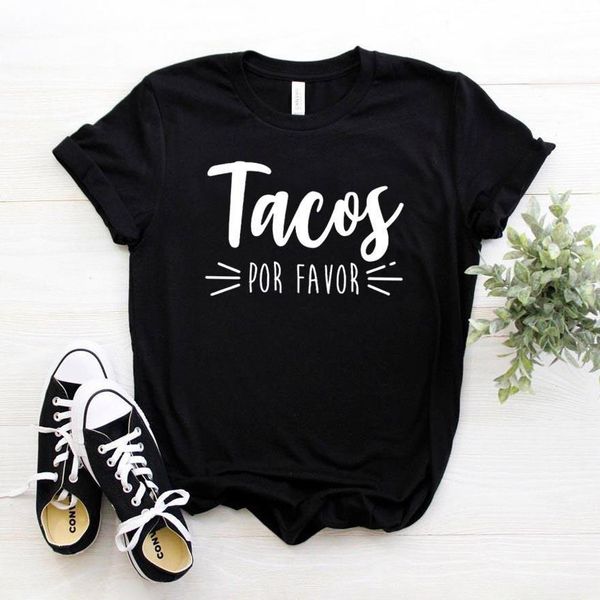 tacos por favor print women tshirt cotton casual funny t shirt for lady girl tee hipster drop ship na-293, White
tacos por favor print women tshirt cotton casual funny t shirt for lady girl tee hipster drop ship na-293, White
