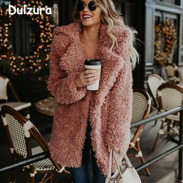 fluffy pink teddy faux fur coat jacket women streetwear 2020 fashion winter thick warm furry overcoat shaggy outerwear femme1, Black 
fluffy pink teddy faux fur coat jacket women streetwear 2020 fashion winter thick warm furry overcoat shaggy outerwear femme1, Black