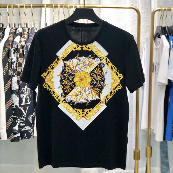 europe italy flower summer spring fashion imperial t shirt men women street casual cotton tshirt tee, White;black
europe italy flower summer spring fashion imperial t shirt men women street casual cotton tshirt tee, White;black