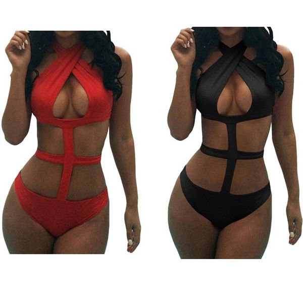 женщины сексуальный черный / красный бандаж bodysuit открытый бюст выдалбливают белье холтер перекрестные ремни купальники hot sexy женщины, Black
женщины сексуальный черный / красный бандаж bodysuit открытый бюст выдалбливают белье холтер перекрестные ремни купальники hot sexy женщины, Black