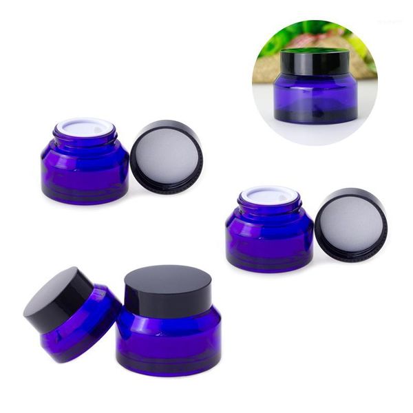 storage bottles & jars 20pcs 15g/30g/50g blue glass amber cosmetic facial cream lip sample container jar store vials travel makeup pots1
storage bottles & jars 20pcs 15g/30g/50g blue glass amber cosmetic facial cream lip sample container jar store vials travel makeup pots1