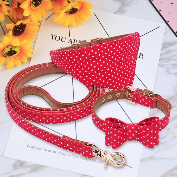 dog cat bandana collar dog walking leash cute polka dot bowknot leather dog collars leash set for small medium dogs pet sqccoq
dog cat bandana collar dog walking leash cute polka dot bowknot leather dog collars leash set for small medium dogs pet sqccoq