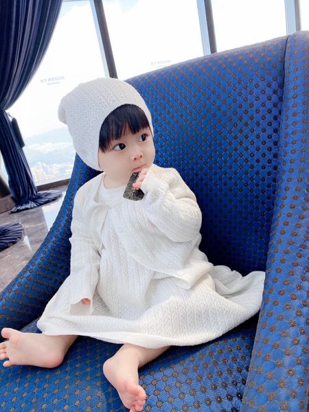 newborn boy girl sweater sets winter solid baby girl clothing sweater + pants+hat outfits cardigan+dress+hat baby blanket, White
newborn boy girl sweater sets winter solid baby girl clothing sweater + pants+hat outfits cardigan+dress+hat baby blanket, White
