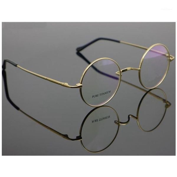 pure titanium vintage small round 42 44mm john lennon eyeglass frames myopia rx able glasses1 sunglasses, Silver
pure titanium vintage small round 42 44mm john lennon eyeglass frames myopia rx able glasses1 sunglasses, Silver