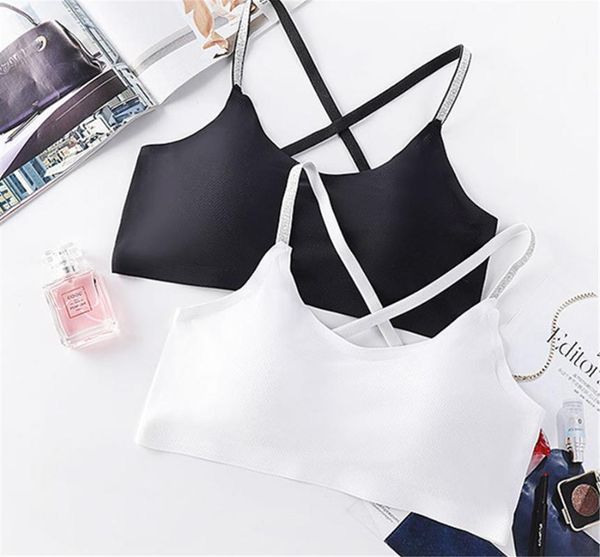 sports bra cross underwear size black white bra pad push up quick dry fitness indoor sportswear breathable yoga, White;black
sports bra cross underwear size black white bra pad push up quick dry fitness indoor sportswear breathable yoga, White;black