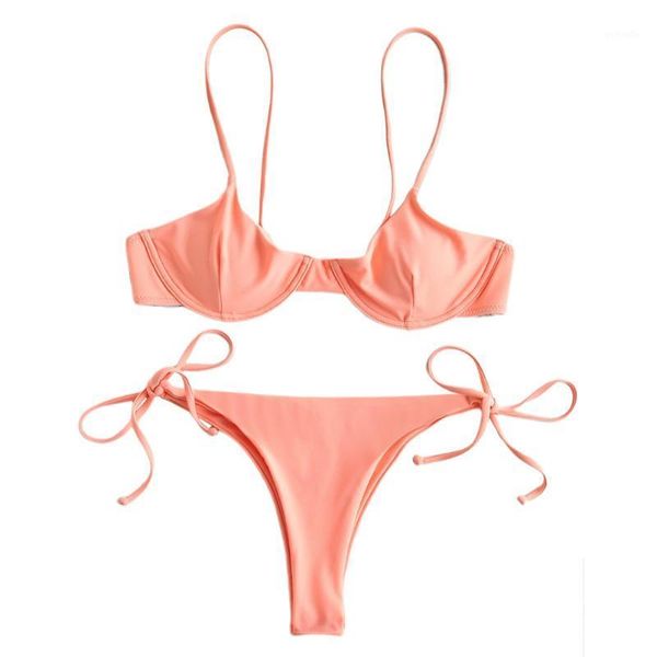 tie side women bikini set solid color low waisted bathing suit summer g-string thong beach triangle suit swimming1, White;black
tie side women bikini set solid color low waisted bathing suit summer g-string thong beach triangle suit swimming1, White;black