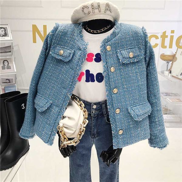 retro celebrity style tweed tassel short coat women's winter 2021 fashion new loose and versatile top, Black;brown
retro celebrity style tweed tassel short coat women's winter 2021 fashion new loose and versatile top, Black;brown
