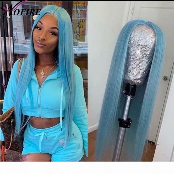 light blue colored wigs transparent lace wigs straight lace front for black women front human hair hd wig, Black;brown
light blue colored wigs transparent lace wigs straight lace front for black women front human hair hd wig, Black;brown