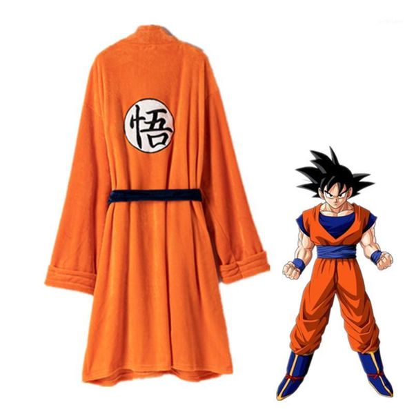 z goku bathrobe costume flannel pajamas robes daily casual bathrobe warm winter thicken jumpsuits1, Black;brown
z goku bathrobe costume flannel pajamas robes daily casual bathrobe warm winter thicken jumpsuits1, Black;brown