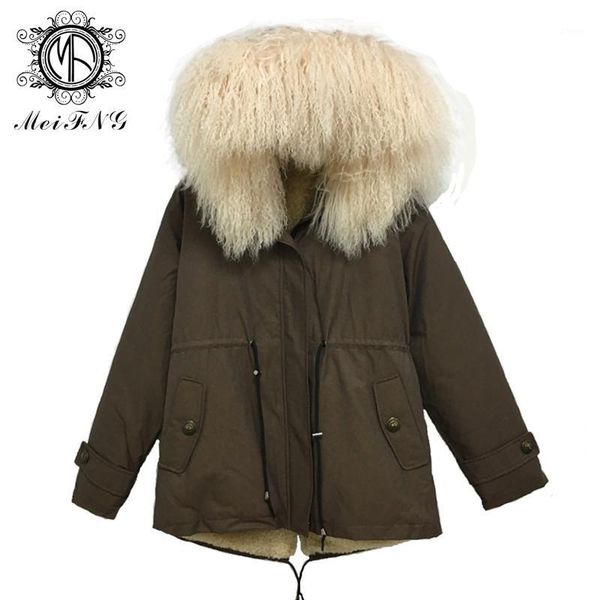 men's brown short jacket real lamb fur collar can be removable high-tech anti-lamb liner coat plus size parka1, Black
men's brown short jacket real lamb fur collar can be removable high-tech anti-lamb liner coat plus size parka1, Black