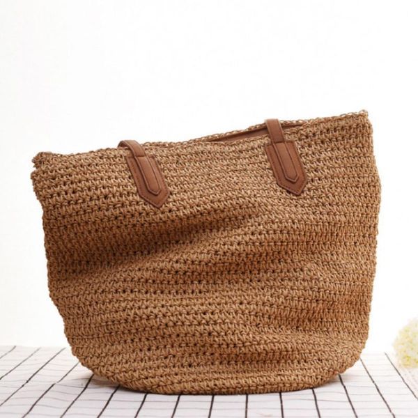 fivelovetwo tote сумки тканые соломы сумка лето плечевой ремень bucket кошелек пляж totebag
fivelovetwo tote сумки тканые соломы сумка лето плечевой ремень bucket кошелек пляж totebag