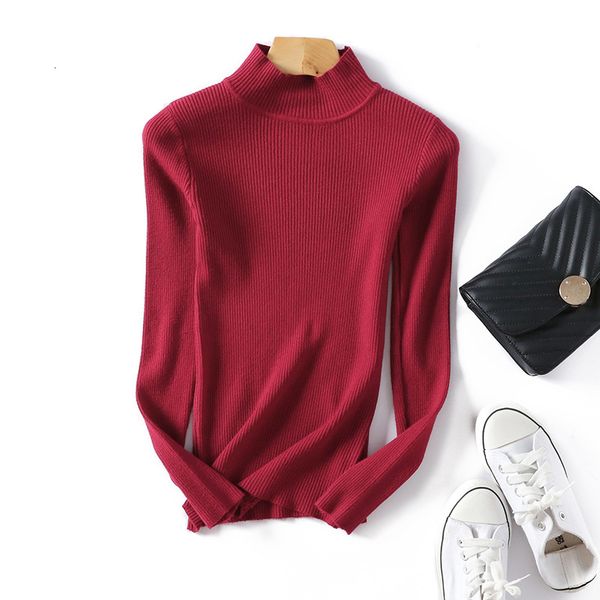 2021 new autumn winter women sweater pullovers knitted elasticity casual jumper fashion slim turtleneck warm female sweaters dn41, White;black
2021 new autumn winter women sweater pullovers knitted elasticity casual jumper fashion slim turtleneck warm female sweaters dn41, White;black