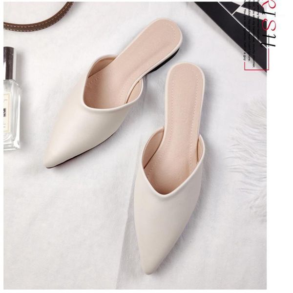 wholesale female mules shoes fashion low heel lazy slides women's black pointed brand slippers ladies leather designer flip flop1
wholesale female mules shoes fashion low heel lazy slides women's black pointed brand slippers ladies leather designer flip flop1