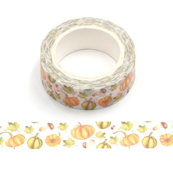 15mm*10m thanksgiving pumpkin yellow leaves 1pc be thankful decorative tapes masking tape scrapbooking designer mask
15mm*10m thanksgiving pumpkin yellow leaves 1pc be thankful decorative tapes masking tape scrapbooking designer mask